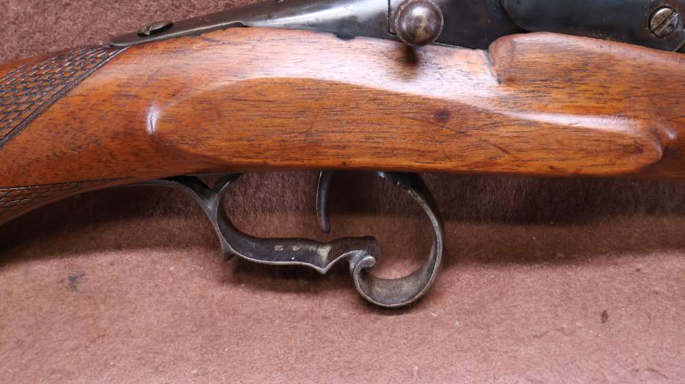 Antique Belgian Flobert 22 Cal Single 24.5" Heavy Bull BRL VG Bore -img-6