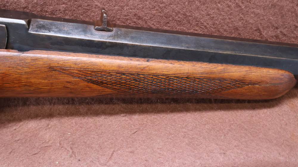 Antique Belgian Flobert 22 Cal Single 24.5" Heavy Bull BRL VG Bore -img-12