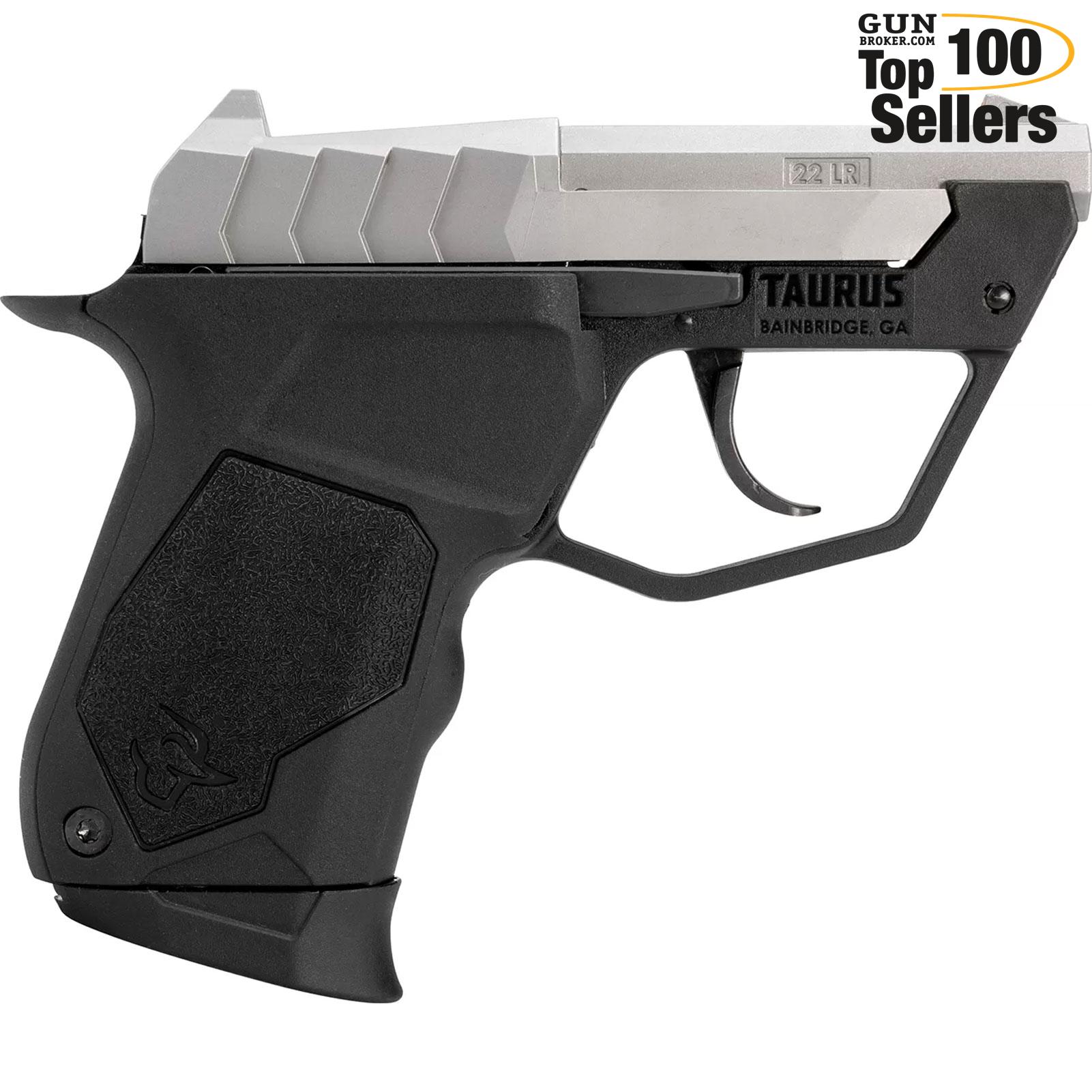 TAURUS 22TUC 22LR 2.5in 1x9rd Black/Stainless DA Pistol (1-22TUC139)-img-0