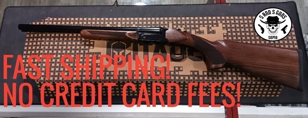LEGACY SPORTS CITADEL COACH 20 GAUGE 18.5" DOUBLE BARREL SIDE BY SIDE -img-0