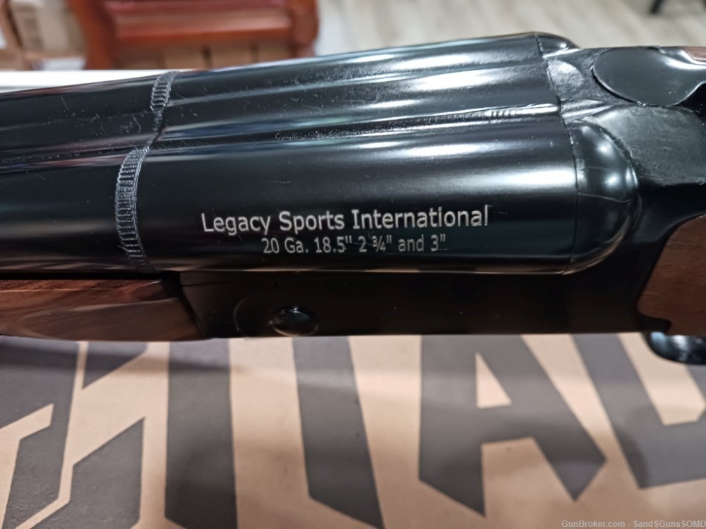 LEGACY SPORTS CITADEL COACH 20 GAUGE 18.5" DOUBLE BARREL SIDE BY SIDE -img-5