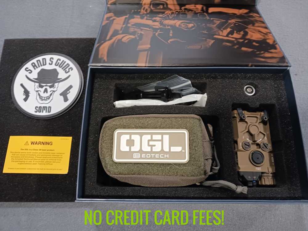 EO TECH OGL-C ON-GUN IR LASER AND ILLUMNATOR TAN NEW IN BOX-img-0