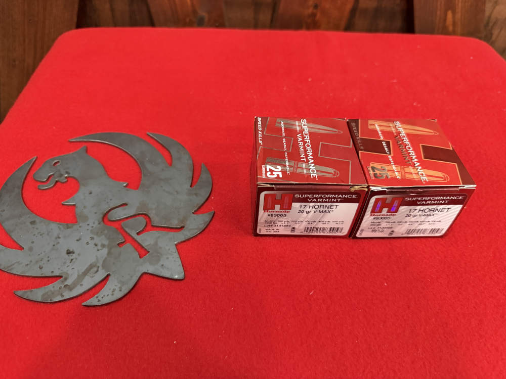 Hornady 17 hornet ammo 50 rounds -img-2