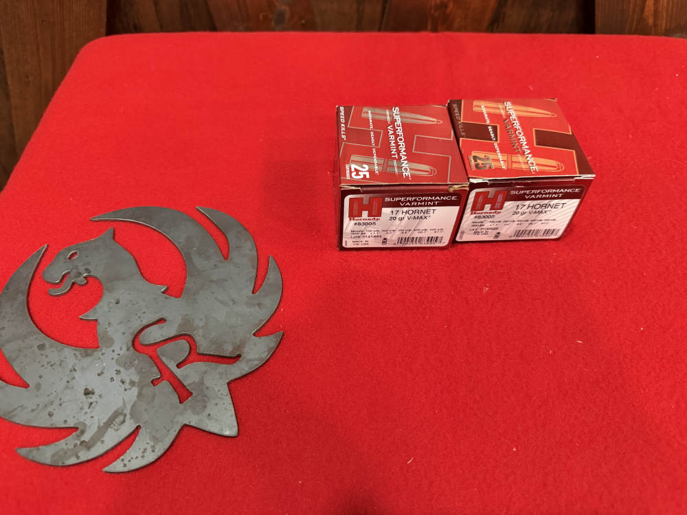 Hornady 17 hornet ammo 50 rounds -img-0