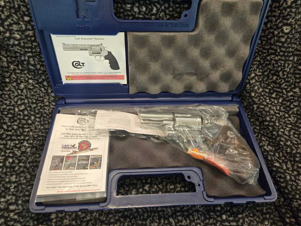 COLT ANACONDA 44 MAGNUM 2.625" BARREL ROUND BUTT RARE NEW ANACONDA-RSP2TS-img-8