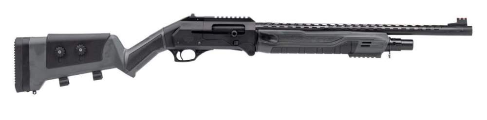 AXOR FS-PRO PANZER ARMS FS1 PRO 12G 3" FOLDING BLACK & GRAY-img-1