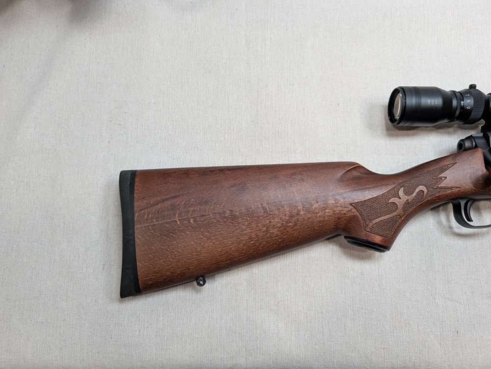 Savage Model 11 .223 Rem Bolt Action Rifle 22" Tasco 3-9x50 Excellent-img-1