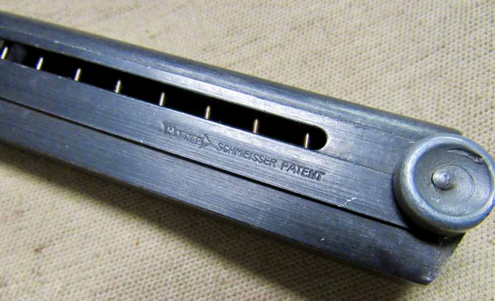 Scarce German Haenel 9mm Luger Magazine-img-1