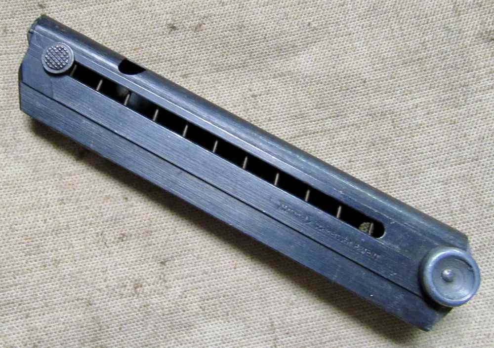 Scarce German Haenel 9mm Luger Magazine-img-0