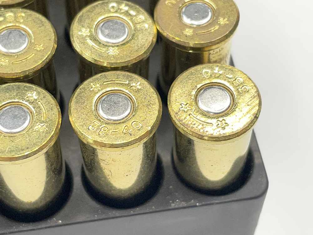 100 x HSM .38-40 180 grain round nose flat point lead Cowboy Action 930 fps-img-3