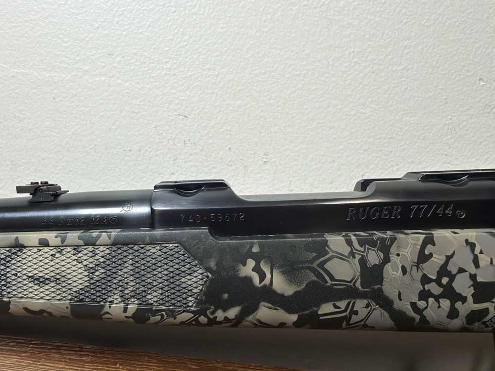 Ruger 77/44 .44 Magnum 16.6" Threaded Kryptek Obskura Nox 4RD-img-3