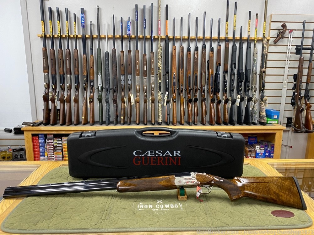 Caesar Guerini Invictus ArtCo Sporting 12GA 32'' AdJ Stock Trap Skeet -img-2