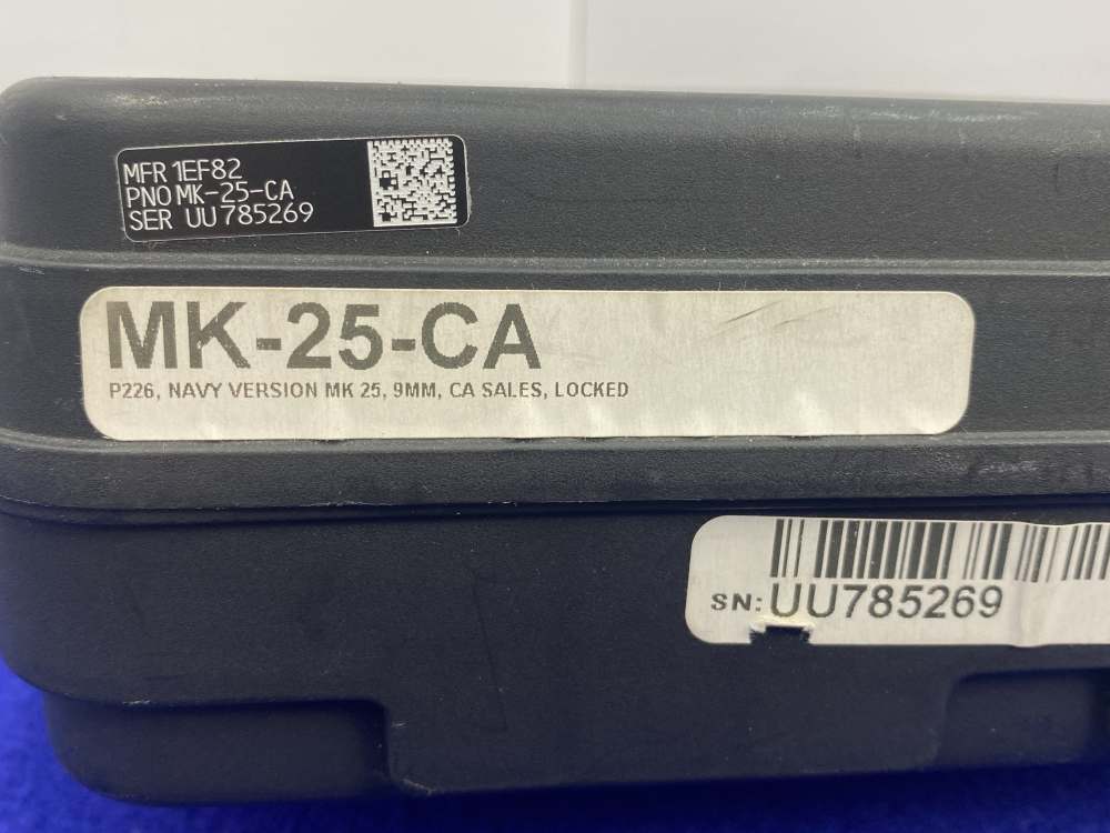 2013 SIG Sauer P226 MK25 Navy 9mm 4.4"*OFFICIAL SIDEARM OF U.S. NAVY SEALS*-img-4