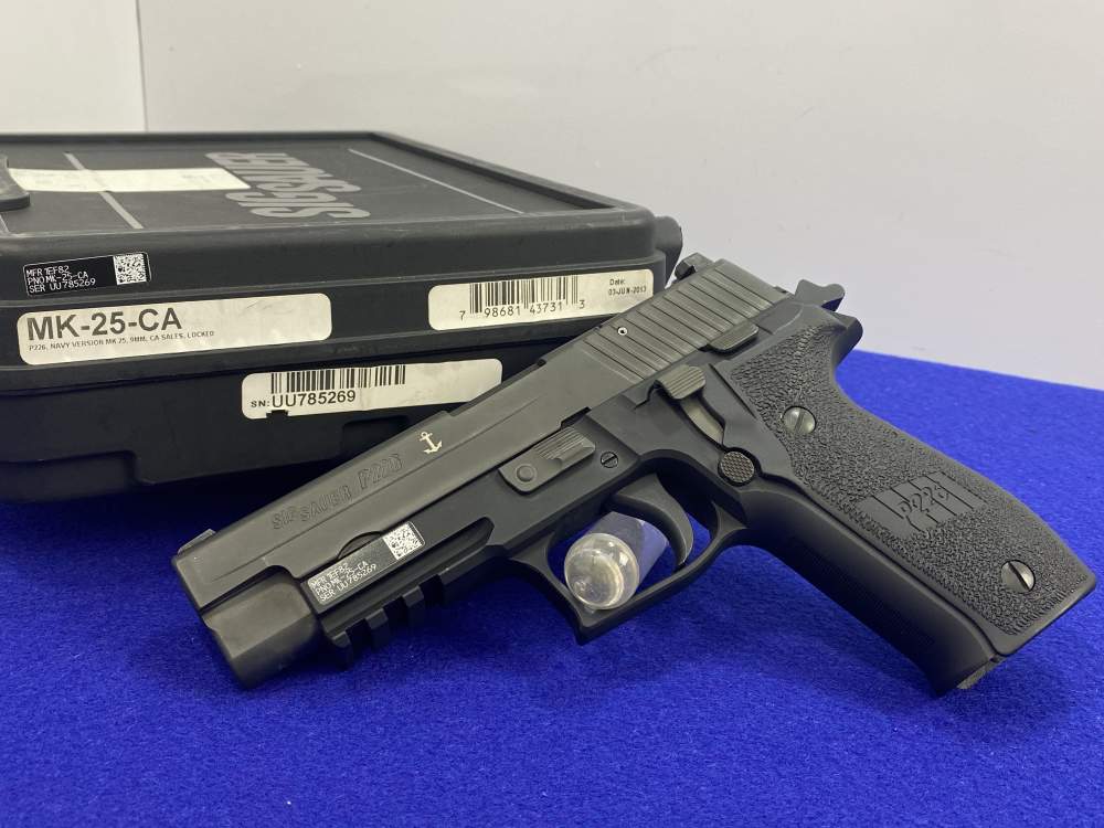 2013 SIG Sauer P226 MK25 Navy 9mm 4.4"*OFFICIAL SIDEARM OF U.S. NAVY SEALS*-img-32