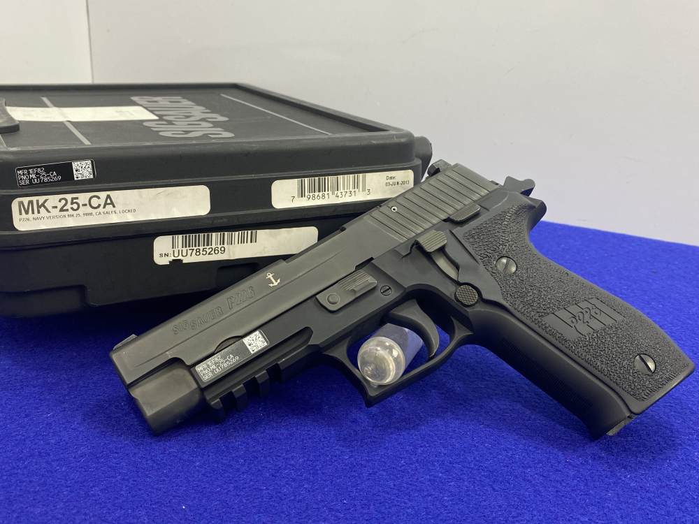 2013 SIG Sauer P226 MK25 Navy 9mm 4.4"*OFFICIAL SIDEARM OF U.S. NAVY SEALS*-img-3