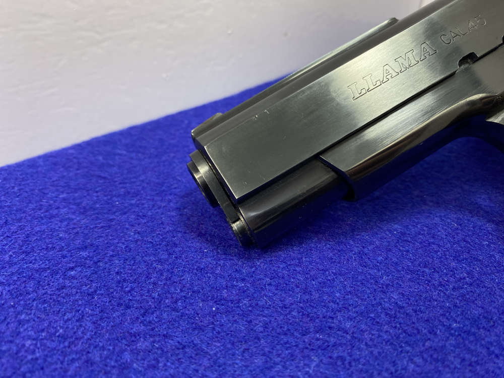 1988 Llama Model IX-B .45 ACP Blue 5" *CMI MIAMI FLORIDA IMPORT MARK*-img-13