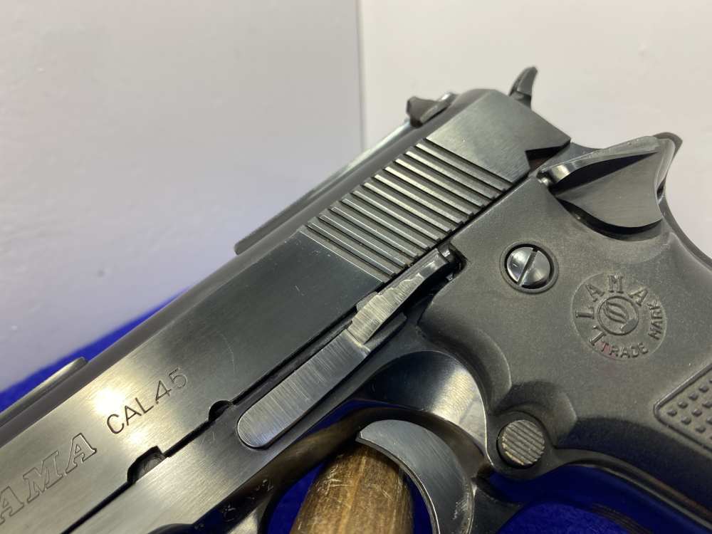 1988 Llama Model IX-B .45 ACP Blue 5" *CMI MIAMI FLORIDA IMPORT MARK*-img-9