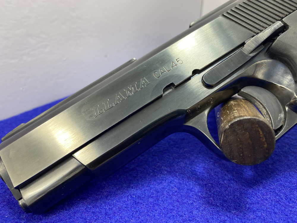 1988 Llama Model IX-B .45 ACP Blue 5" *CMI MIAMI FLORIDA IMPORT MARK*-img-12