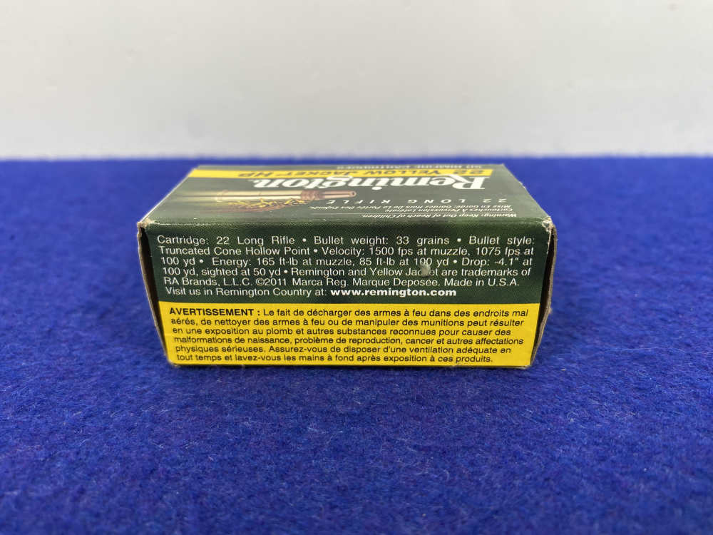 Remington Golden Bullet/Yellow Jacket .22LR *TRUSTED HIGH VELOCITY AMMO*-img-20