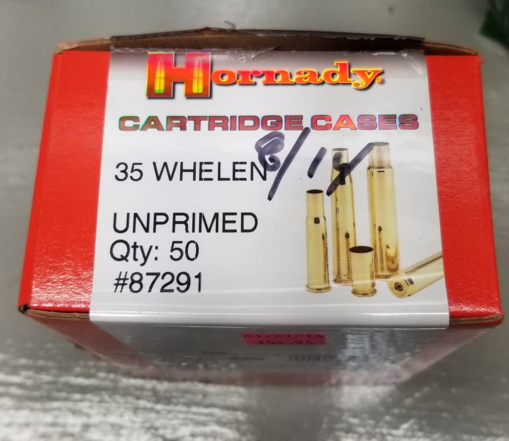 142x New Factory Hornady & Remington .35 Whelen Unprimed Brass-img-1