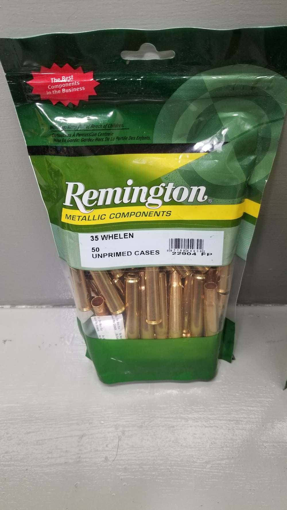 142x New Factory Hornady & Remington .35 Whelen Unprimed Brass-img-2