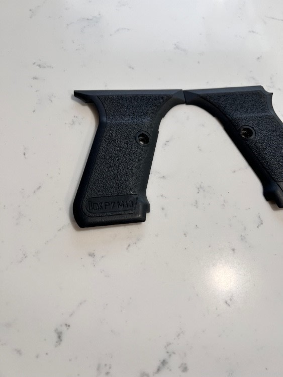 HK Heckler & koch P7m13 grip set m13 m8 psp p7 like new H&K Rare! m10 K3-img-0