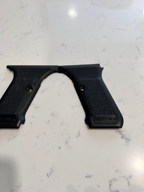 HK Heckler & koch P7m13 grip set m13 m8 psp p7 like new H&K Rare! m10 K3-img-3
