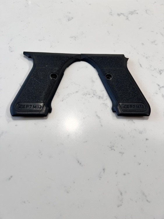HK Heckler & koch P7m13 grip set m13 m8 psp p7 like new H&K Rare! m10 K3-img-4