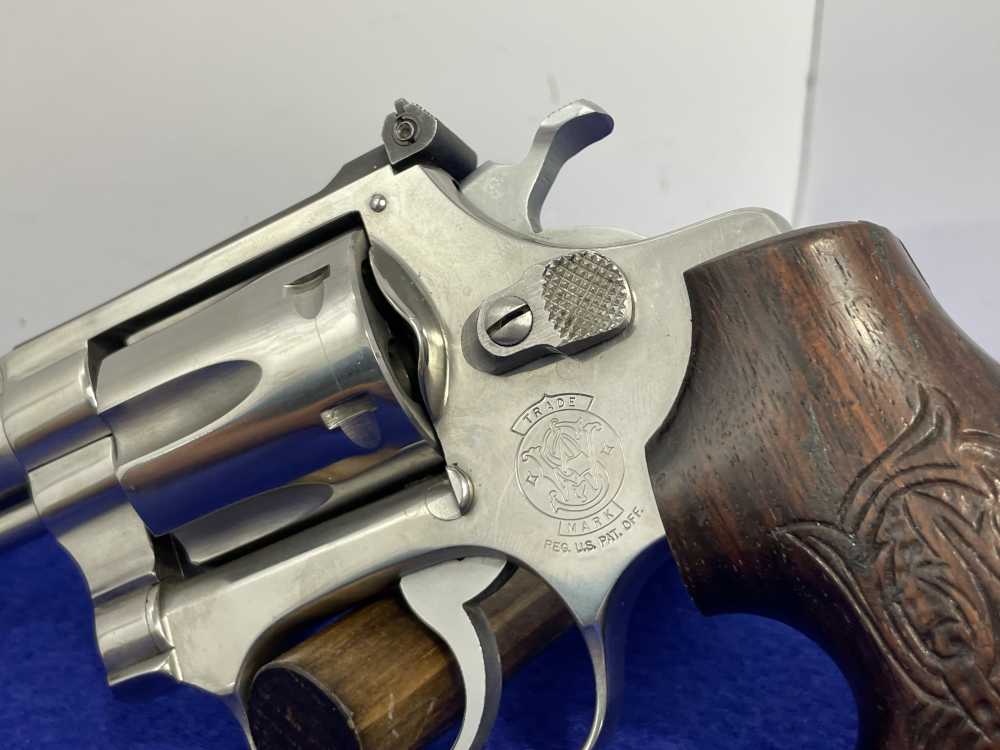 Smith & Wesson Model 63 .22LR 4" Stainless *NO DASH KIT GUN 22/32 REVOLVER*-img-7