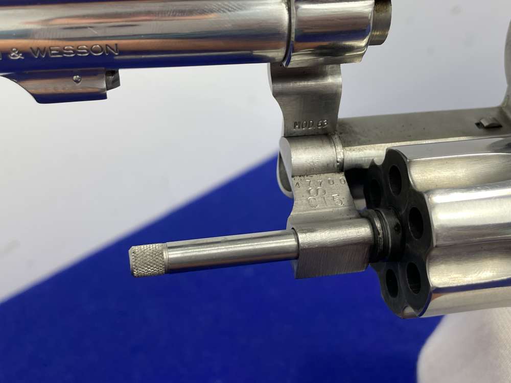 Smith & Wesson Model 63 .22LR 4" Stainless *NO DASH KIT GUN 22/32 REVOLVER*-img-42