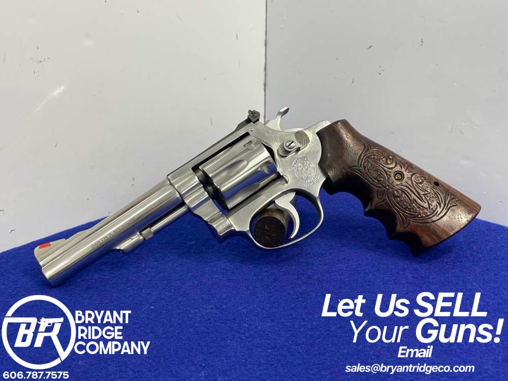 Smith & Wesson Model 63 .22LR 4" Stainless *NO DASH KIT GUN 22/32 REVOLVER*-img-0