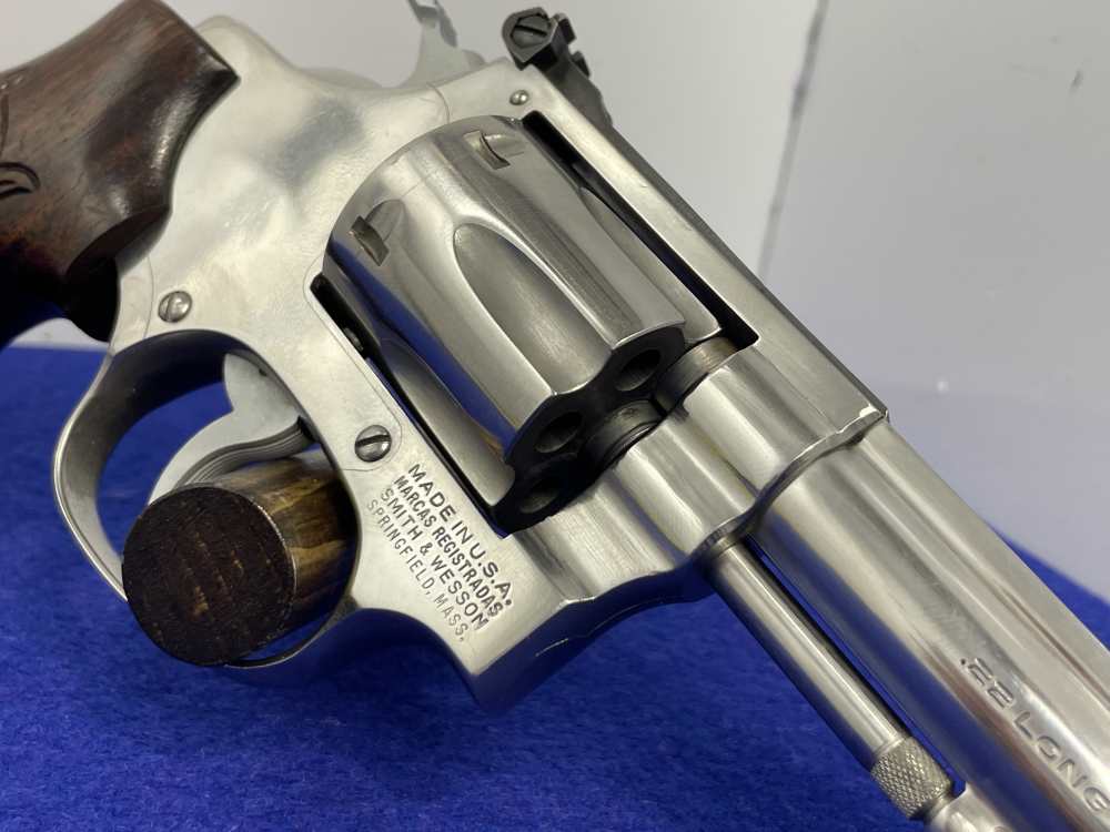Smith & Wesson Model 63 .22LR 4" Stainless *NO DASH KIT GUN 22/32 REVOLVER*-img-18