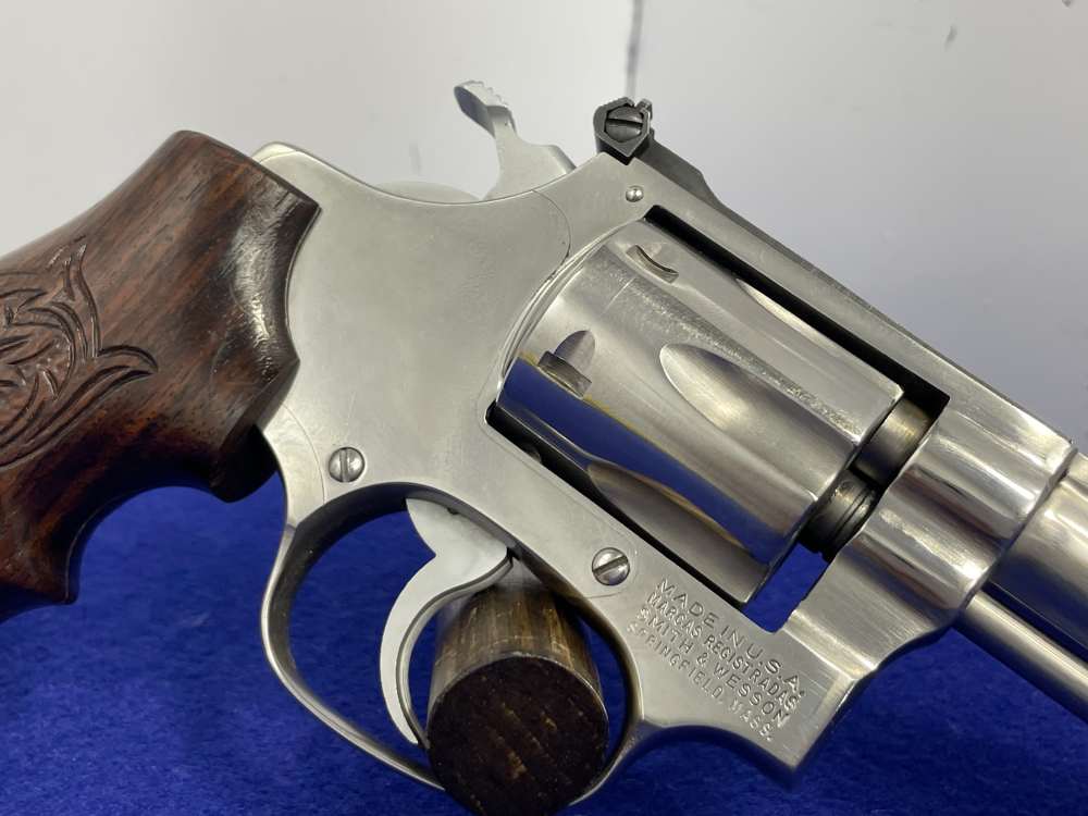 Smith & Wesson Model 63 .22LR 4" Stainless *NO DASH KIT GUN 22/32 REVOLVER*-img-17