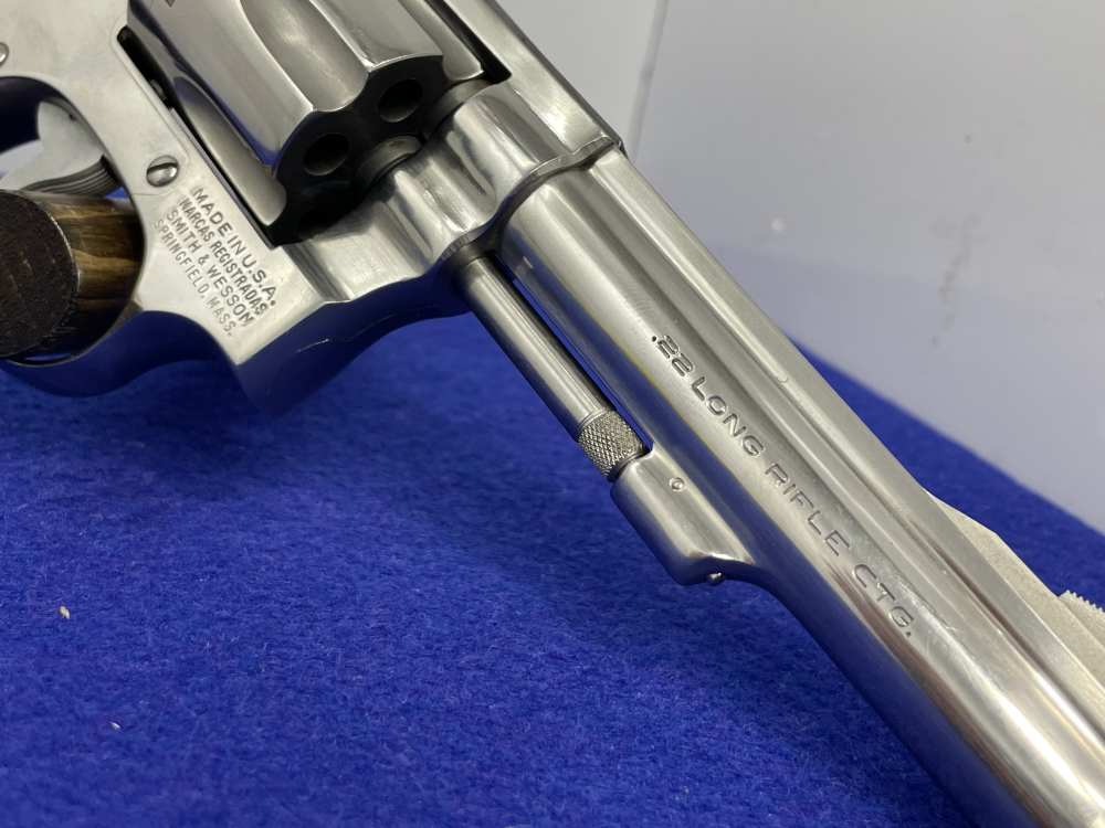 Smith & Wesson Model 63 .22LR 4" Stainless *NO DASH KIT GUN 22/32 REVOLVER*-img-19