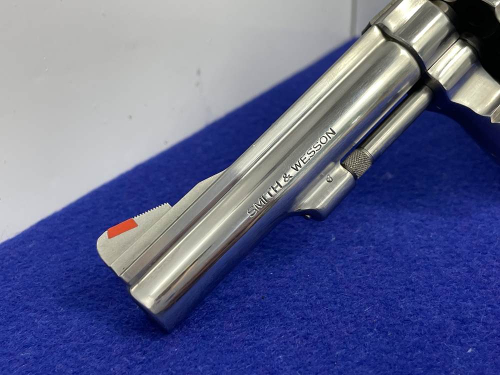 Smith & Wesson Model 63 .22LR 4" Stainless *NO DASH KIT GUN 22/32 REVOLVER*-img-11