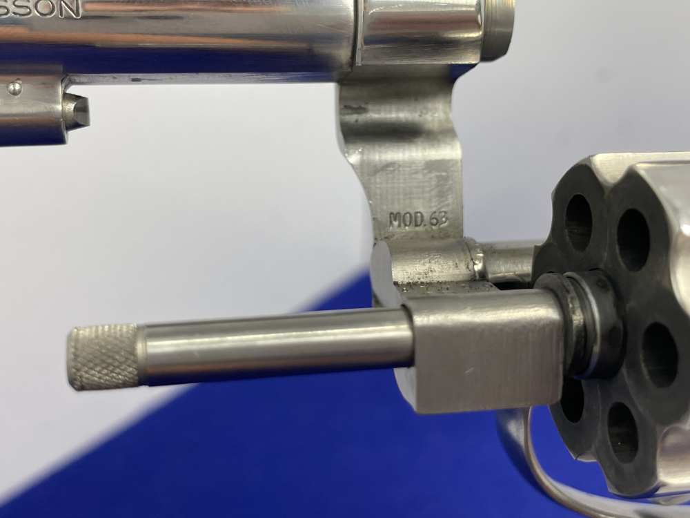 Smith & Wesson Model 63 .22LR 4" Stainless *NO DASH KIT GUN 22/32 REVOLVER*-img-41