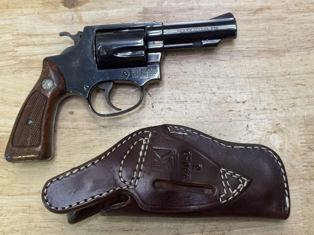 Smith & Wesson Model 36-1  .38 SPL 3" Revolver / Penny Auction-img-1
