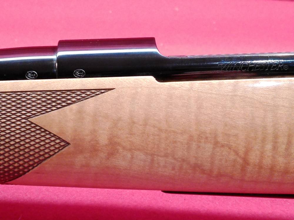 Winchester 70 Super Grade Maple .308 Win Blue 22" STUNNING LIKE NEW-img-8