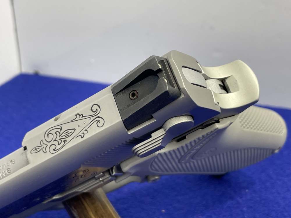 Smith & Wesson Model 3913 9mm 3.5" Stainless *CUSTOM SCROLL ENGRAVED SLIDE*-img-30