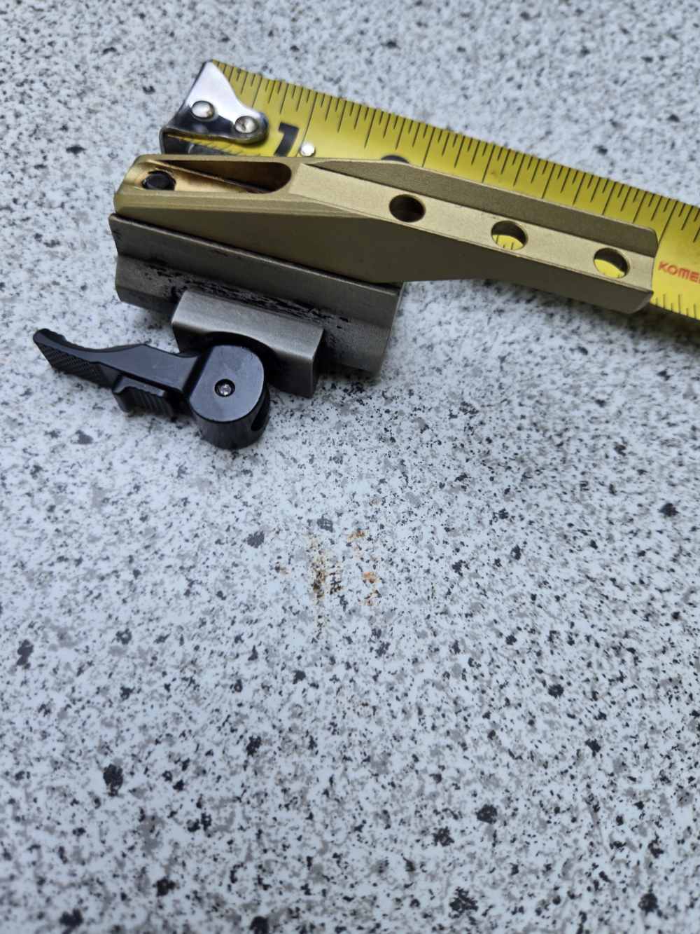 US Military quick release rail mount for laser, optics or lights-img-0