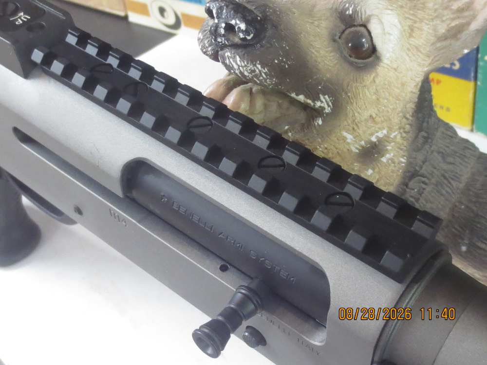 Benelli M4 Tactical -  Ghost Ring Sights - Titanium/Black-img-10
