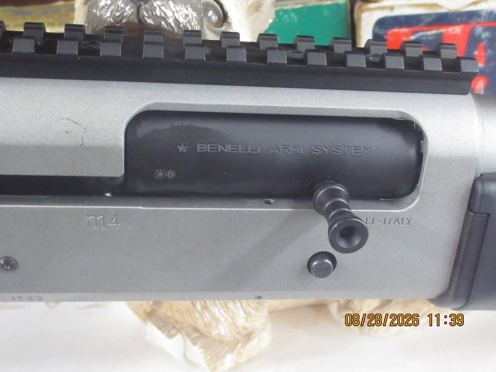 Benelli M4 Tactical -  Ghost Ring Sights - Titanium/Black-img-2