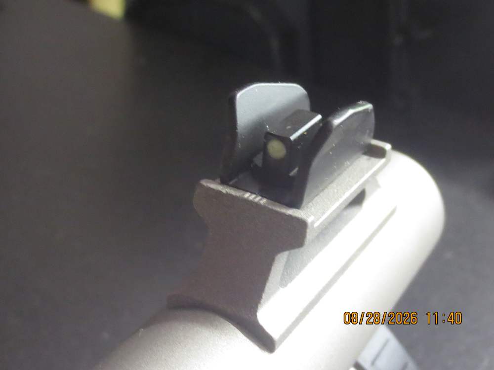 Benelli M4 Tactical -  Ghost Ring Sights - Titanium/Black-img-9
