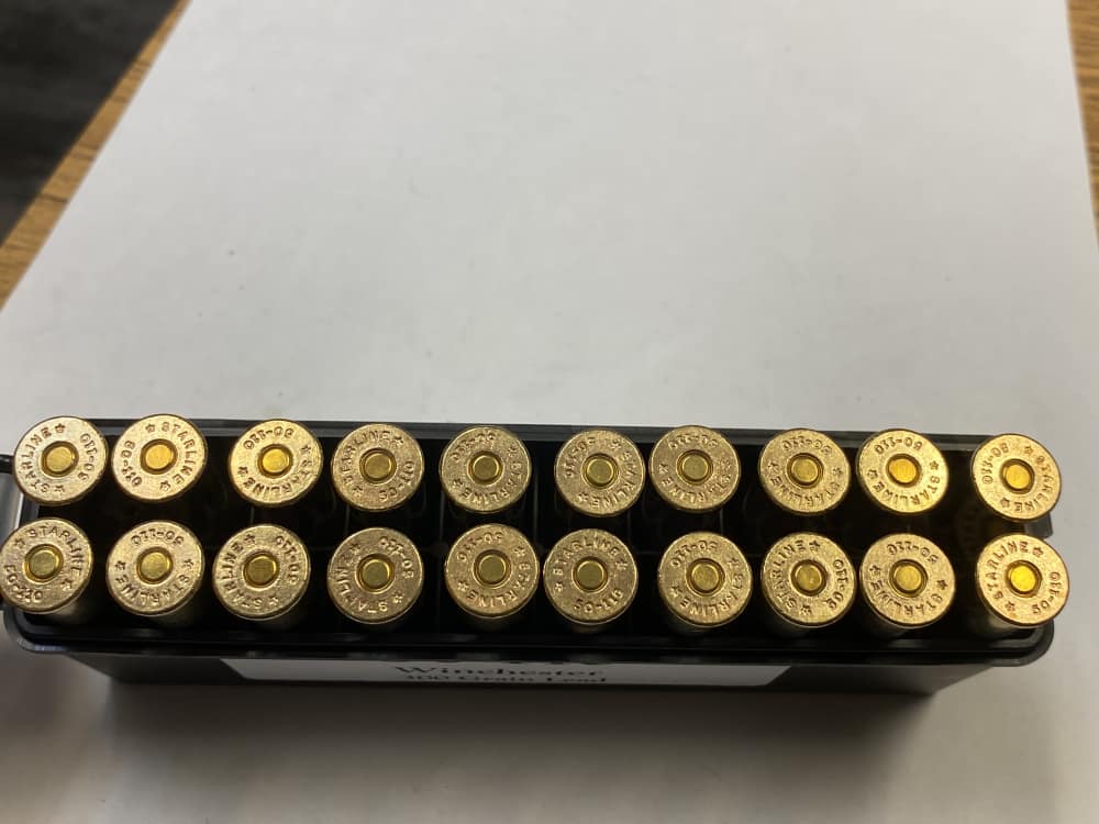 50-110 Express Winchester  300 gr Lead Smokeless NEW Starline Brass  -img-1