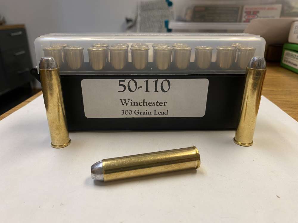 50-110 Express Winchester  300 gr Lead Smokeless NEW Starline Brass  -img-0