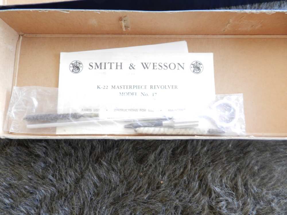 S&W Model 17-3 22 Caliber 8 3/8" Blue 99% in Box-img-11