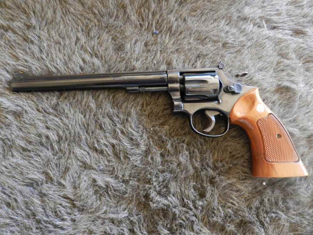 S&W Model 17-3 22 Caliber 8 3/8" Blue 99% in Box-img-0