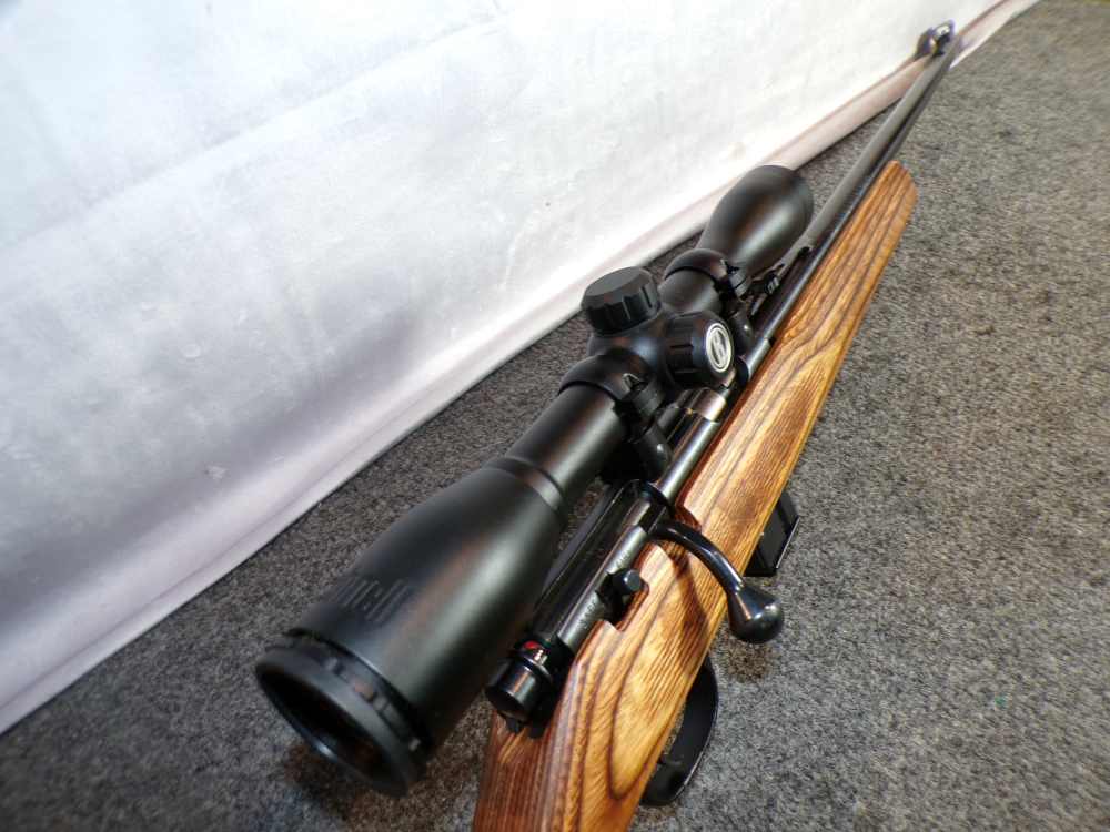 Marlin 882 L 22 Win Mag 22" JM Laminate Hardwood Bushnell Mint Safe Queen!-img-4