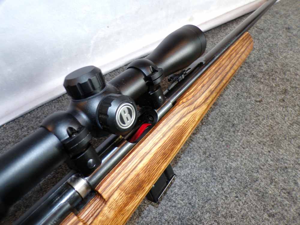 Marlin 882 L 22 Win Mag 22" JM Laminate Hardwood Bushnell Mint Safe Queen!-img-3