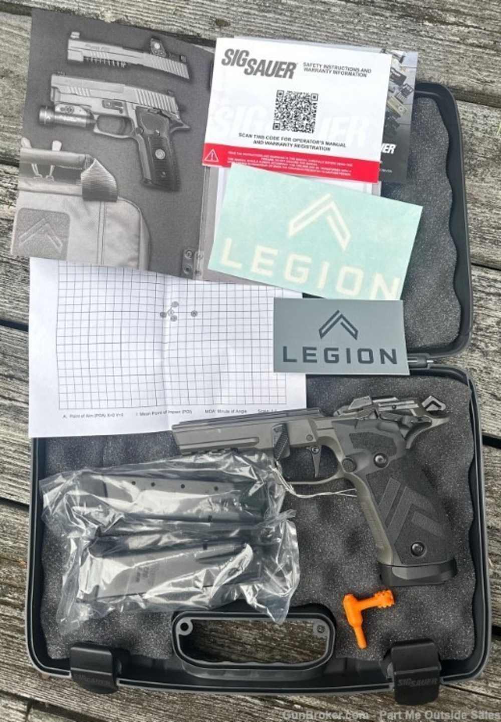 Sig Sauer P226 X-Five Legion FRAME ONLY 226X5-9-LEGION X5 226-img-0